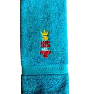 Authentic trademarked bath towel sets